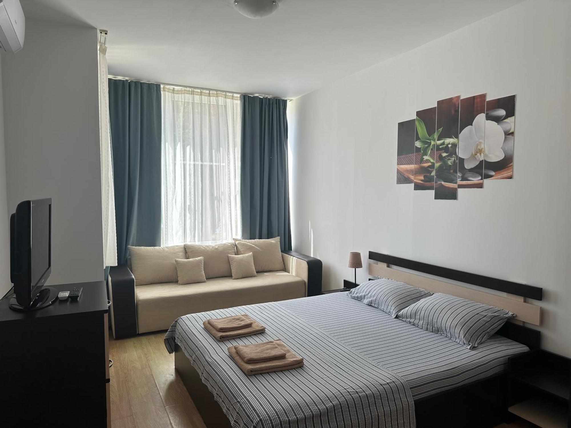 Oazis Cozy Beach Apartment Ravda Luaran gambar