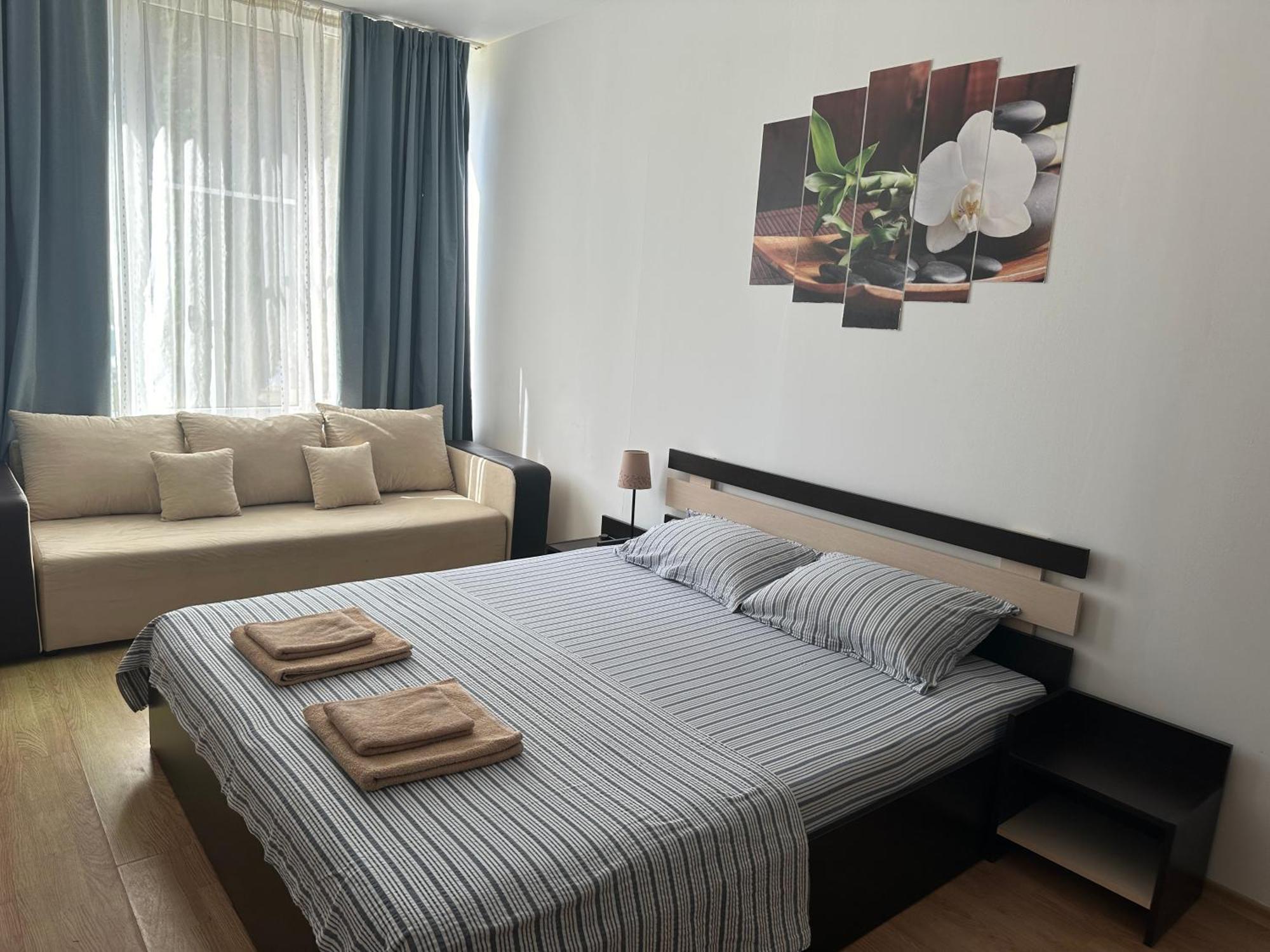 Oazis Cozy Beach Apartment Ravda Luaran gambar